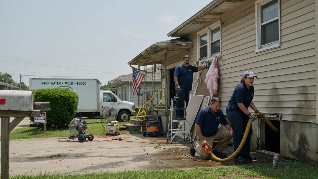 Water Damage Repair in Hunter, KS near me